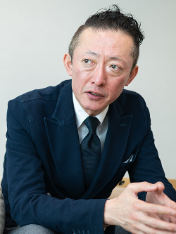 代表取締役社長の写真